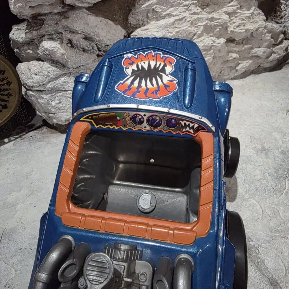 STREET SHARKS Sharkruiser 4x4 Monster Truck (Mattel, 1995) Vehicle Vintage